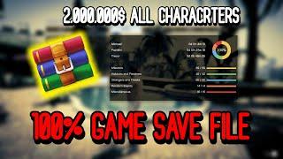 How to install 100% Save Game GTA 5 2024 GTA V 100% Completion