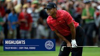 Every Shot from Tiger Woods Tense Final Round  2009 PGA Championship
