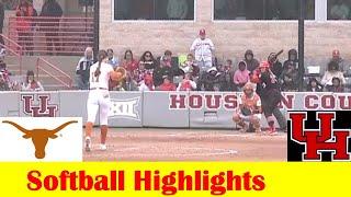 #1 Texas vs Houston Softball Game 2 Highlights March 9 2024