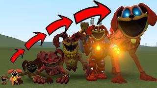 NEW EVOLUTION OF DOGDAY GODZILLA MONSTER SMILING CRITTERS In Garrys Mod Poppy Playtime