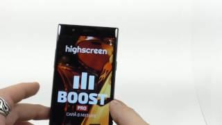 Видео обзор смартфона Highscreen Boost III PRO 32 Гб черный