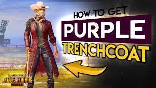 HOW TO GET THE PURPLE TRENCHCOAT - Silver Fragment Guide - PUBG Mobile