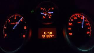 2008 Peugeot 207 1.4 HDI 68 hp ACCELERATION 0-155 kmh