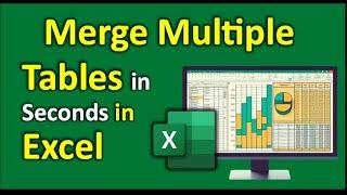 The Ultimate Excel Hack Merging Multiple Tables in Seconds  Excel Tricks