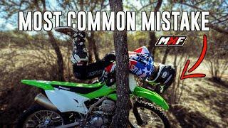 The Most Common Off-RoadTrail Riding Mistake