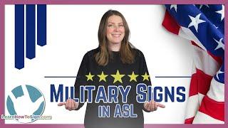 US Military ASL Signs  Public Service Pt. 8