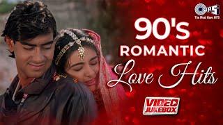90s Romantic Love Hits - Video Jukebox  Bollywood Hindi Love Songs  Tips Official  90s Hits