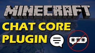 Control and manage chat in Minecraft with Chat Core Plugin