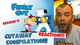 FAMILY GUY-Cutaway Compilation Season 11Part 7 REACTION