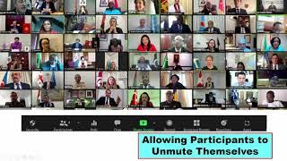 Zoom Meeting How to Mute Participants and Allow to Unmute for Host and Co host