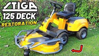 STIGA 125 RESTORATION  RESTORING A MOWER UPGRADE