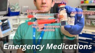 Emergency drugs in pediatric anesthesia