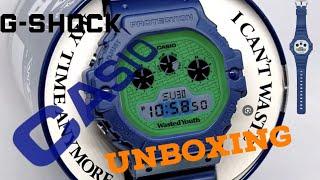 UNBOXING Casio Wasted Youth DW-5900WY-2ER module 3465