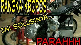 cara mengatasi rangka kropos