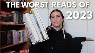My least favorite reads and DNFs of 2023  VLOGMAS DAY 17
