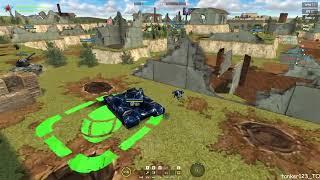 Tanki Online Isida Legacy Skin Vampire Nanobots Augment and Viking Legacy Skin gameplay