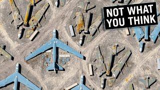 Inside The US $35 Billion Boneyard Where Planes Come to Rest and Then Fly Again