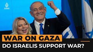 Israeli society still supports Netanyahu and his war on Palestinians  Al Jazeera Newsfeed