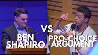 Ben Shapiro SHREDS Pro-Choice Argument  UBCFSC Talk