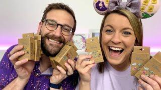 DISNEY PIN UNBOXING  Princess sneakers and dogscats