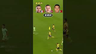 Mbappe VS Haaland VS Ronaldo - Speed Test 