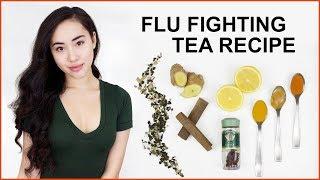 FLU FIGHTING TEA RECIPE  Prevents the Flu & Reduces Symptoms