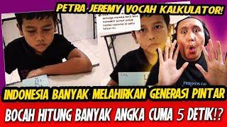 REACTION Petra Bocah Kalkulator hitung banyak angka dalam 5 detik asli anak medan