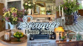 *NEW* SUMMER HOME TOUR  VINTAGE COTTAGE INSPIRED