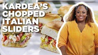 Kardea Browns Chopped Italian Sliders  Delicious Miss Brown  Food Network