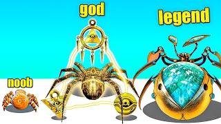 Evolving spiders to destroy mankind
