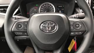 2020 Toyota Corolla- Guide to the Steering Wheel Buttons
