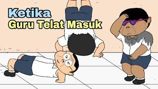 Ketika Guru Telat Masuk - Animasi Doracimin