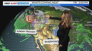 Colorado weather Warm and mild heading into the weekend