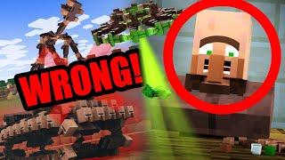 Everything WRONG with our videos VILLAGER NEWS 2 3 & 4