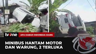 Ngeri Mobil Tabrak 2 Sepeda Motor dan Warung  AKIS tvOne