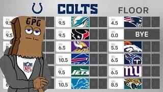 FULL Indianapolis Colts 2024 Preview Win Total Floor & Ceiling