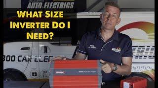 What Size Inverter Do I Need? - How to Choose the Right Size Inverter  Accelerate Auto Electrics