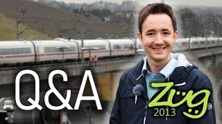 ECx Bester ICE Beste Privatbahn etc.  Q&A - Zug2013