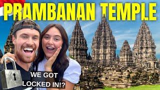 The MAGNIFICENT Prambanan Temple  WE GOT LOCKED IN?