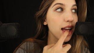 ASMR Wet Mouth Sounds  Pop-rocks Hand Movements & Whispering 