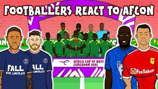 442oons footballers react to the AFCON Final