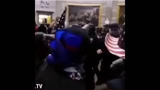 TRUMP SUPPORTERS AT THE CAPITAL