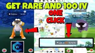 Get Rare And 100 IV Pokemon Instant In Pokemon Go  Best App For Search Rare Pokemons In Hindi 