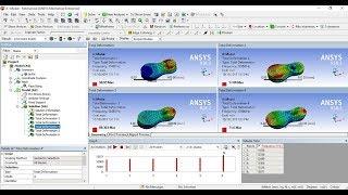 Ansys modal analysis  Calculating natural frequency and mode shapes