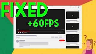 YouTube 60FPS Lagging & Dropped Frames on Google Chrome - QUICK FIX 2022