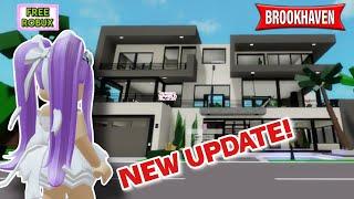 NEW UPDATE NEW HOUSE + NEW MILITARY BASE IN BROOKHAVEN RP ROBLOX  