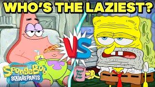 Bikini Bottom Tournament of Laziness  SpongeBob vs. Patrick  SpongeBob