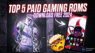  60 FPS  Top 5 best Paid Roms For Poco F1 in 2024  Now Available For FREE 