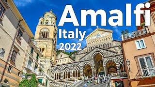 Amalfi 2022 Italy Walking Tour 4k Ultra HD 60fps – With Captions