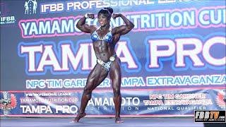 Female Bodybuilder Pauline Nelson - 2019 IFBB Tampa Pro - Posing Routine